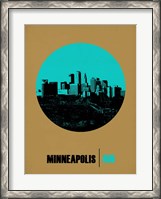 Framed Minneapolis Circle 1