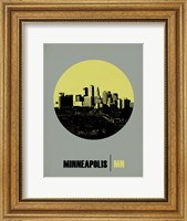 Framed Minneapolis Circle 2