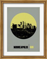 Framed Minneapolis Circle 2