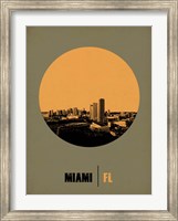 Framed Miami Circle 1