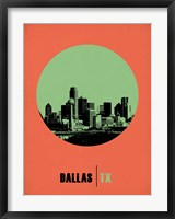 Framed Dallas Circle 2