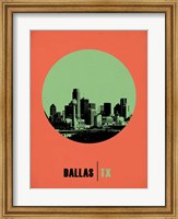 Framed Dallas Circle 2