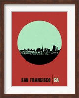 Framed San Francisco Circle 1