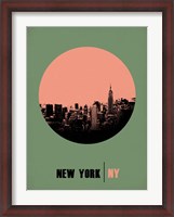 Framed New York Circle 1