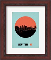 Framed New York Circle 2