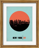 Framed New York Circle 2