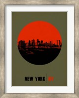 Framed New York Circle 3