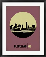 Framed Cleveland Circle 1