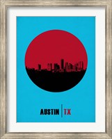 Framed Austin Circle 1