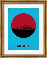 Framed Austin Circle 1