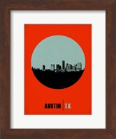 Framed Austin Circle 2