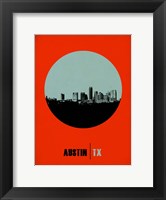 Framed Austin Circle 2