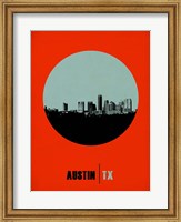 Framed Austin Circle 2