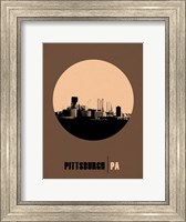 Framed Pittsburgh Circle 2