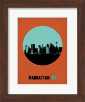 Framed Manhattan Circle 1