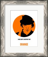 Framed Orange 1