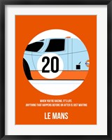 Framed Le Mans 1