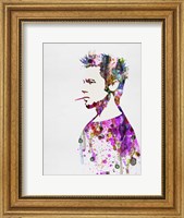 Framed Fight Club Watercolor