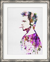 Framed Fight Club Watercolor