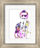 Framed Anchorman Watercolor 1