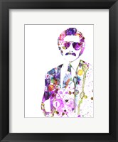 Framed Anchorman Watercolor 1