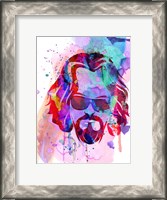 Framed Dude Watercolor