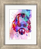 Framed Dude Watercolor