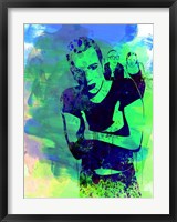 Framed Trainspotting Watercolor 2