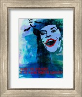 Framed Laughter Watercolor