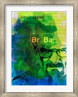 Framed Walter White Watercolor 2