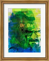 Framed Walter White Watercolor 2