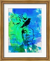 Framed Birds Watercolor