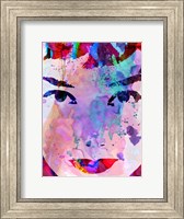 Framed Audrey Watercolor