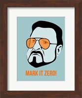 Framed Mark it Zero 1