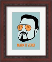 Framed Mark it Zero 1