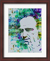 Framed Godfather Watercolor