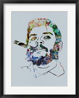 Framed Che Watercolor