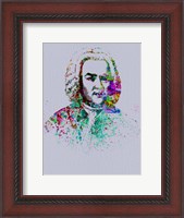 Framed Bach Watercolor