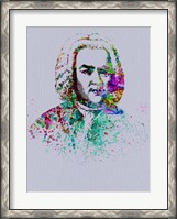 Framed Bach Watercolor