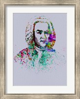 Framed Bach Watercolor