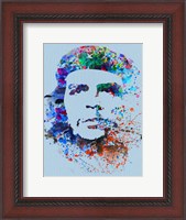 Framed Che Guevara Watercolor