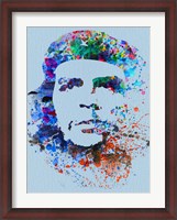 Framed Che Guevara Watercolor