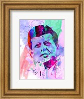 Framed Kennedy Watercolor 2