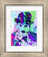Framed Chaplin Watercolor