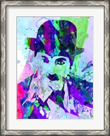 Framed Chaplin Watercolor