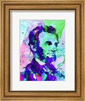 Framed Lincoln Watercolor