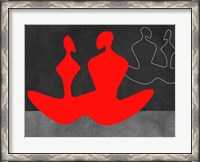 Framed Red Couple 1