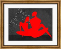 Framed Red Couple 3