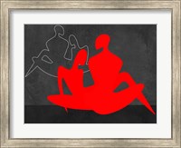 Framed Red Couple 3