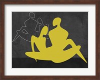 Framed Yellow Couple